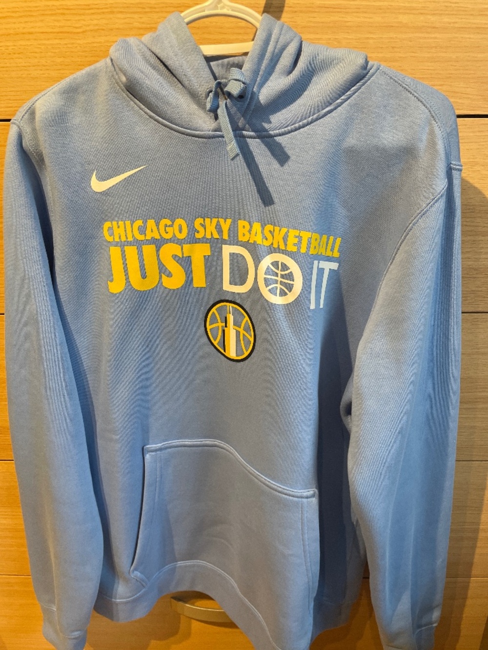 Sky blue hoodie